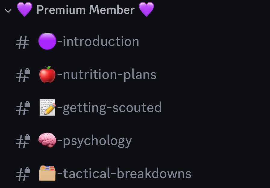 Premium discord access